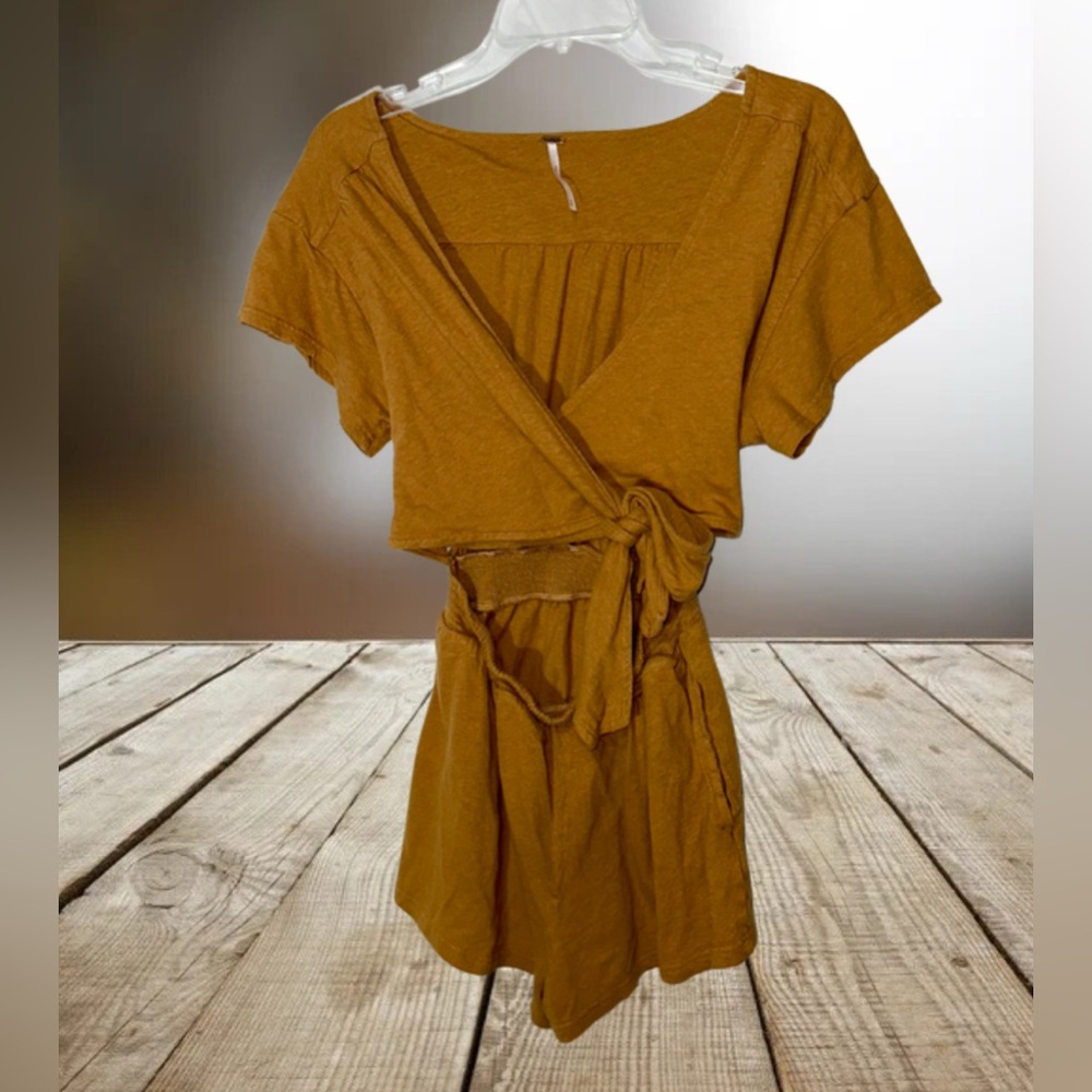 Free People Wrap Around Romper
